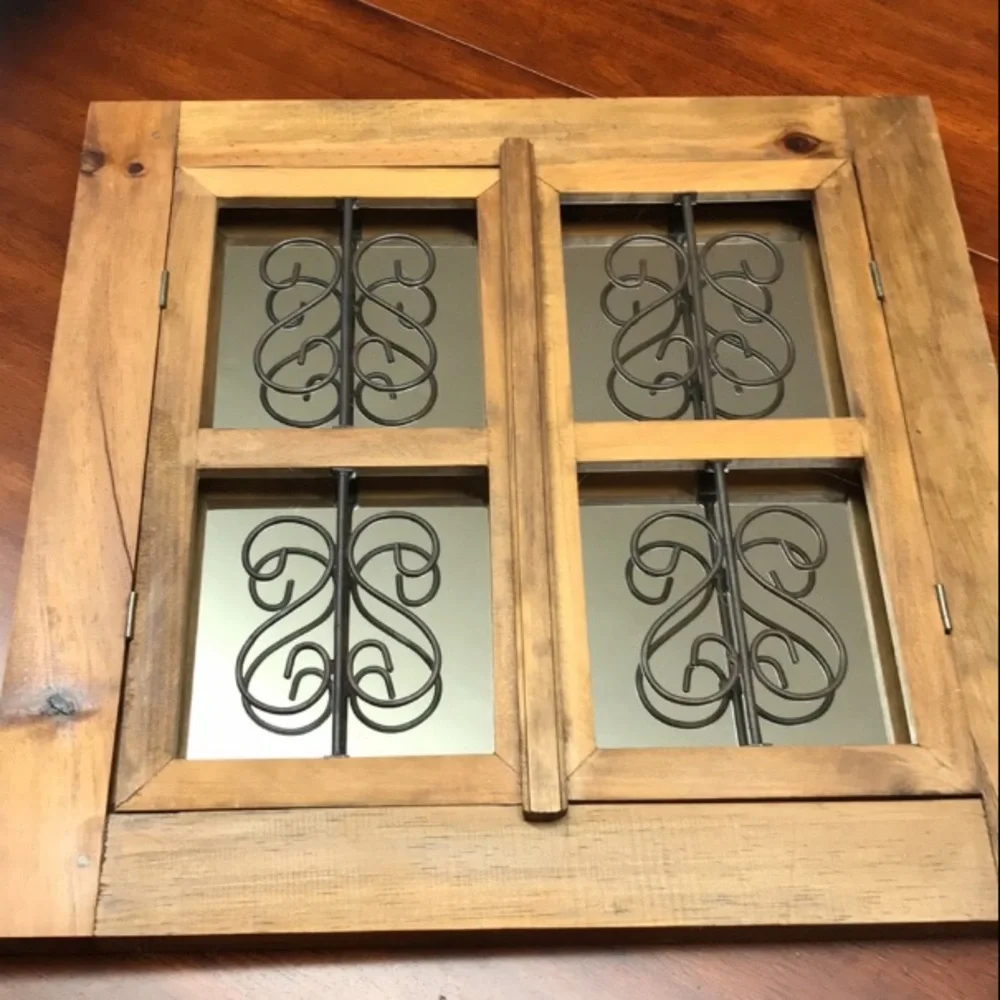 PIER 1 Vintage Santa Fe Style Mirror